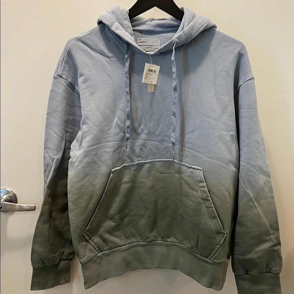 Club Monaco Dip dyed hoodie. XS